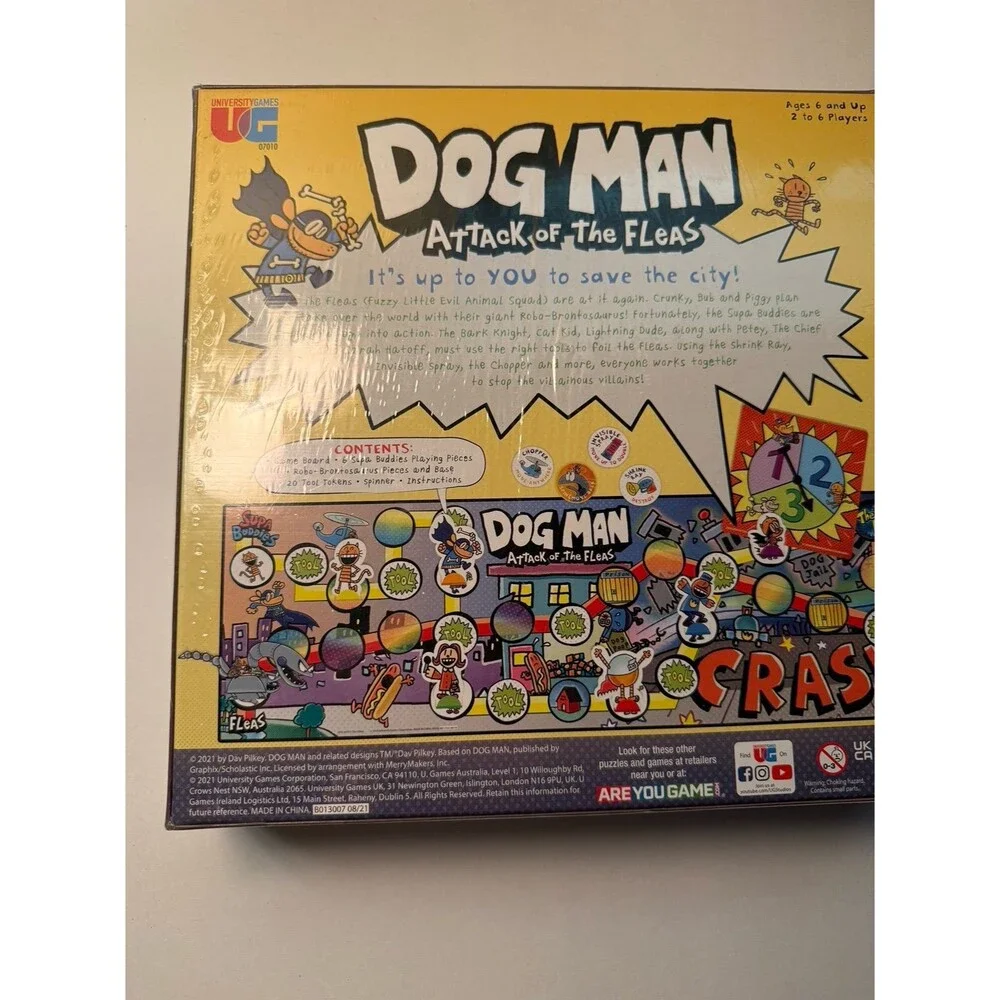 Brand New! Dog Man Board Game